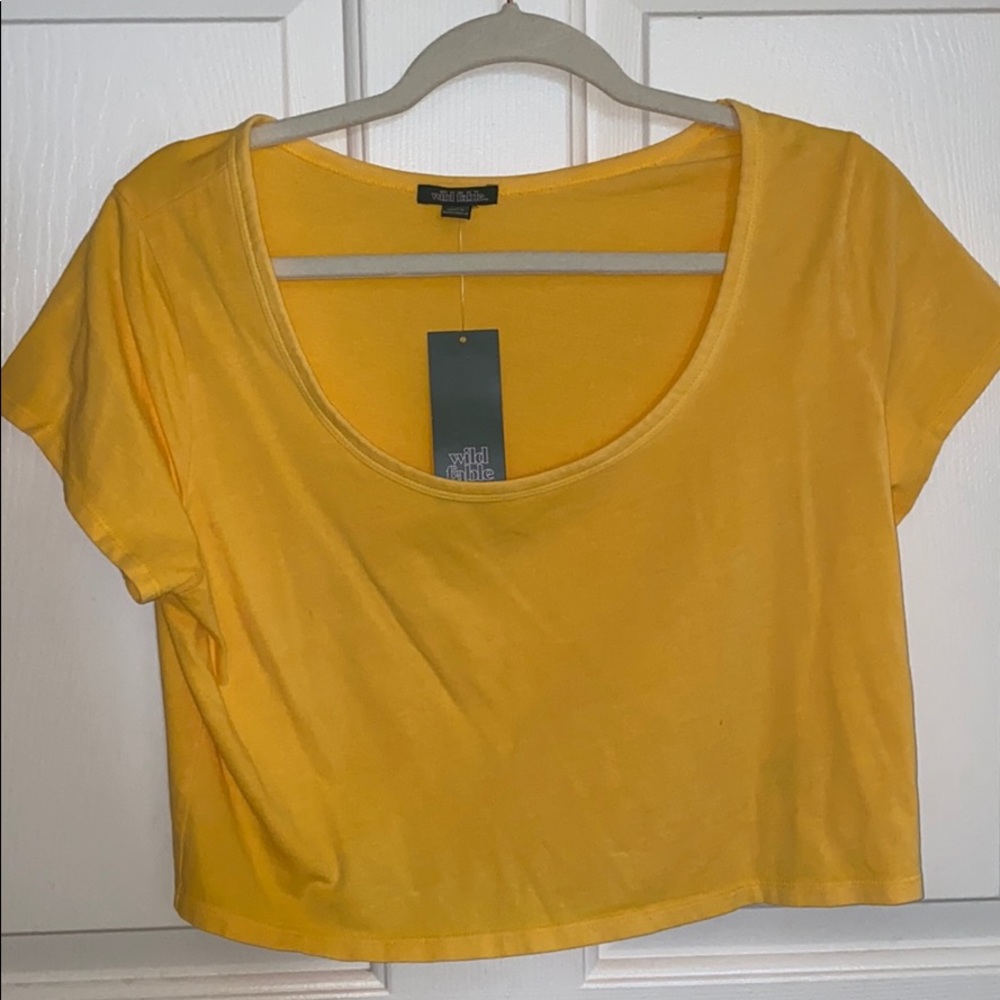 Crop Yellow Top
